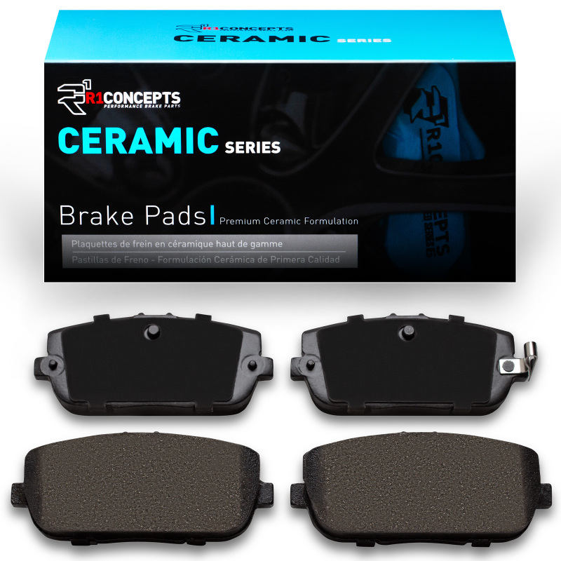Fiat 124 Spider Brake Pads - Rear - R1 Concepts - Ceramic - `06-`25